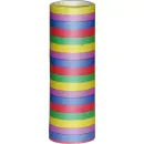 Luftschlangen, 5-farbig, 4/ 18er